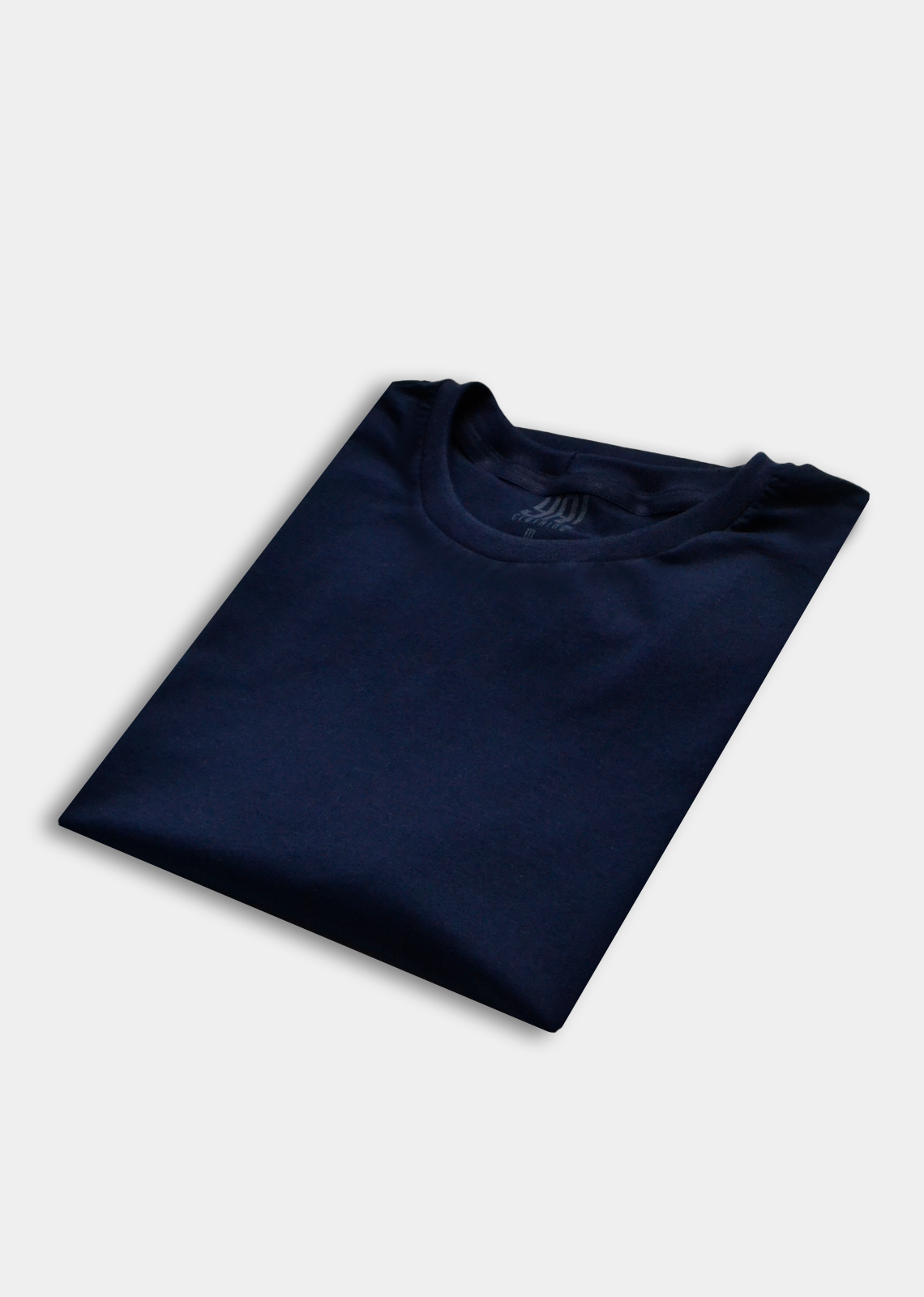 Camiseta masculina básica azul marinho