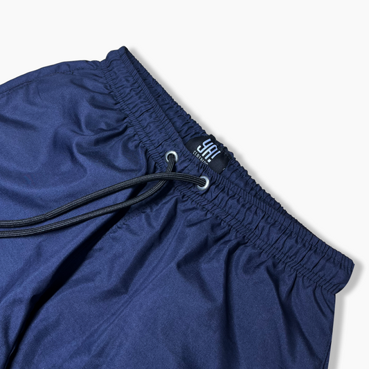 Shorts curto masculino de tactel azul marinho