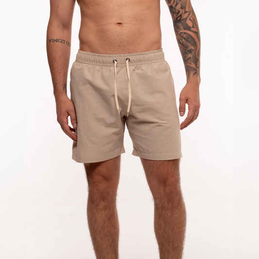 Shorts masculino casual Areia